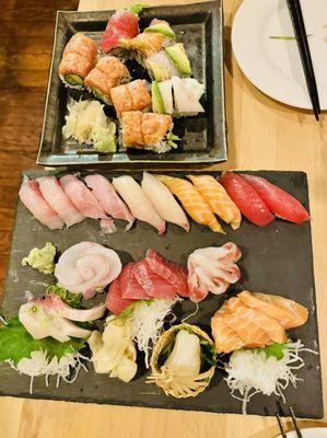 Sushi sashimi for two