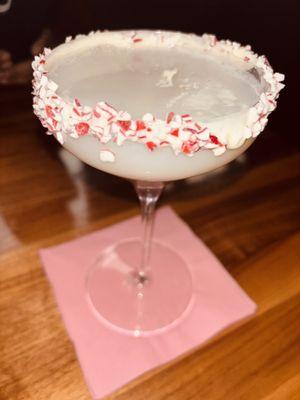 Peppermint martini