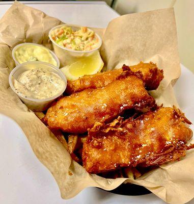 All-you-can-eat fish fry every Friday from 4 - 7:30 pm.