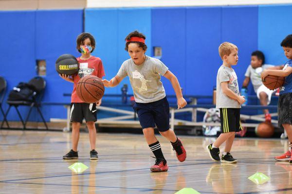 Summer Basketball Camp at Stagecoach Community Center.