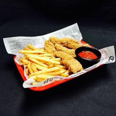 CHICKEN TENDERS WITH FRIES