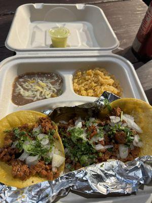 Taco plate! THE BEST TACOS!