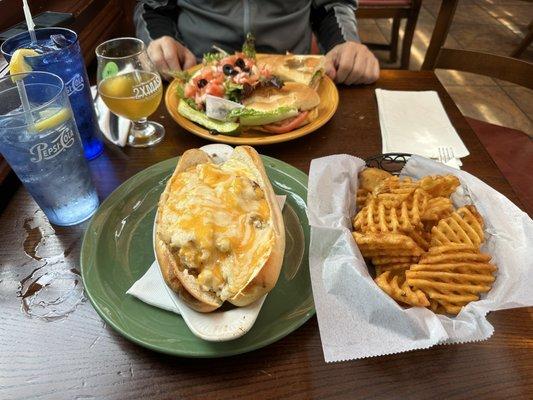 Irish Sloppy Joe  California Chicken Sandwich