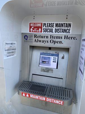 AMR: Automated Materials Return Kiosk