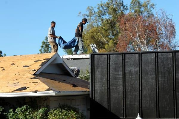 Yorba Linda. GAF Timberline HD's