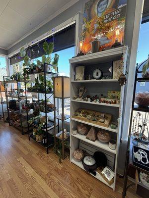 Plants, trinkets, and so many treasures!