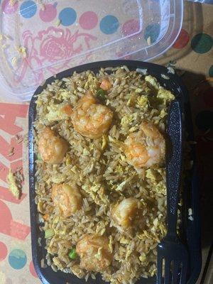 Shrimp fried rice