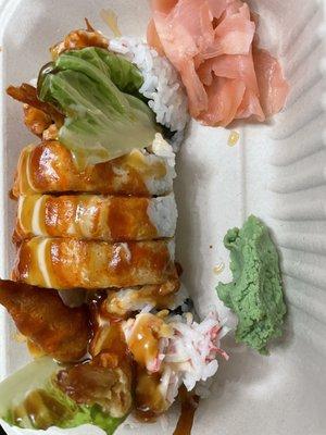 $11.45 Crazy shrimp roll