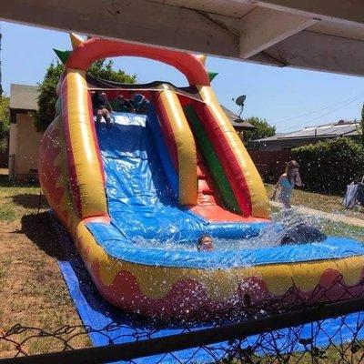 14 ft wet/dry slide