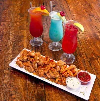 Calamari & Specialty Drinks