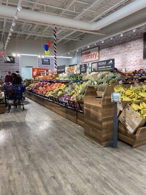 Produce section