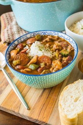 Chicken and Sausage Gumbo