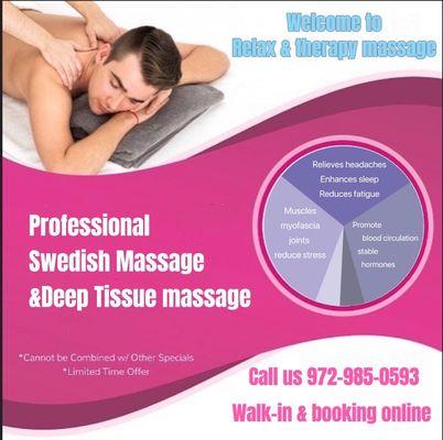 Relax & Therapy Massage