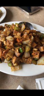 Kung pow tofu