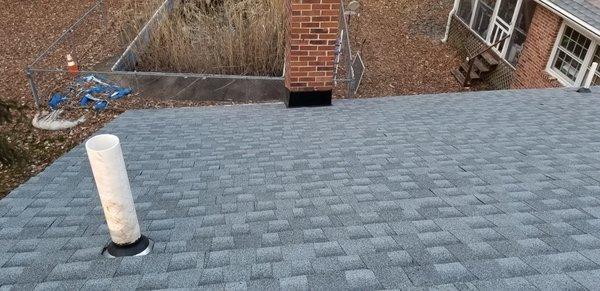 New Roof/ chimney flashing