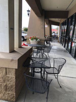 Patio seating