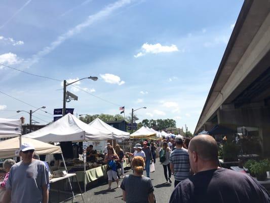 Pretty perfect morning for the market.