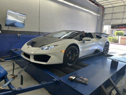 Lamborghini Huracan Dyno Tuning