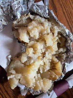 Baked potatoes