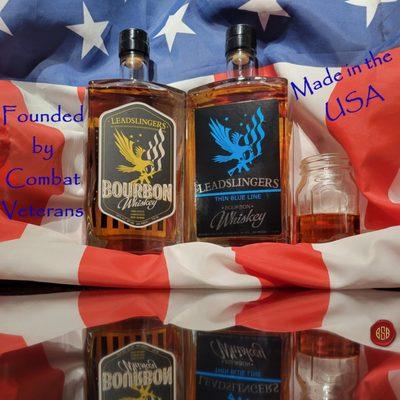 Leadslingers' Whiskey is produced by seven combat Veterans, from the US Army Rangers, USAF TACP, Special Forces and Paratrooper communities.