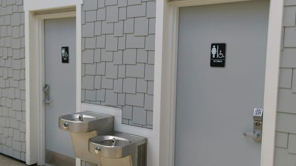 Bathrooms on site