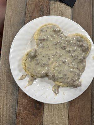 GF biscuits and gravy