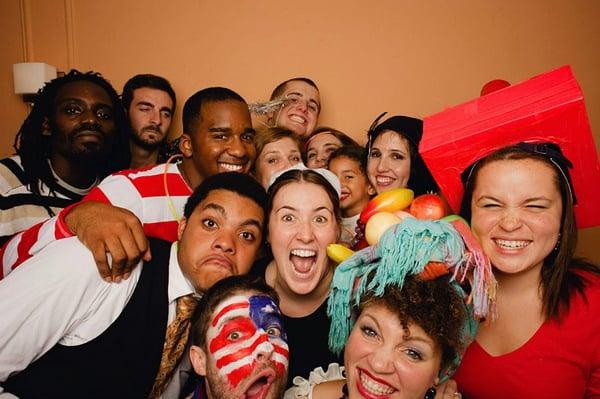 one of my favorite moments from ECC's early history, the first Annual Halloween Costume Crawl Party photo booth