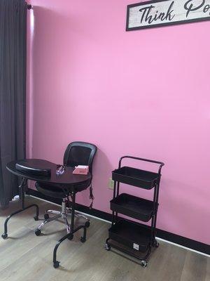 Makeup & Nail Area