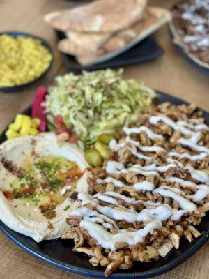 Chicken Shawerma plate