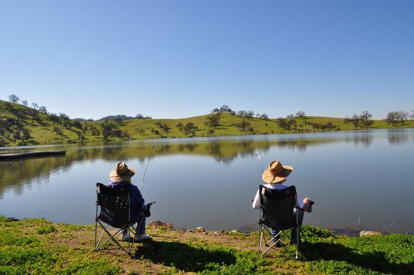 Fishing at Lake McSwain