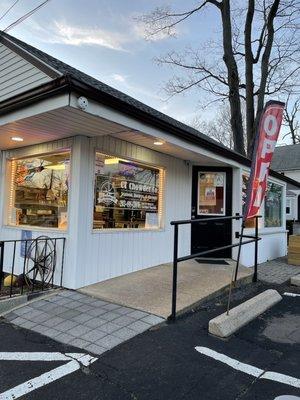 Front of restaurant