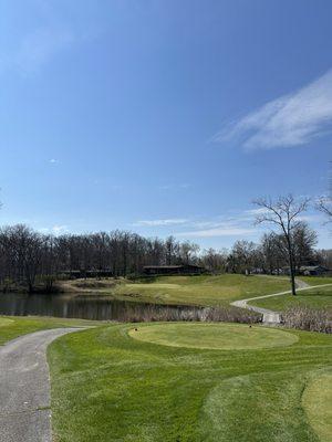 Hole #12 par 3 at Hillcrest CC