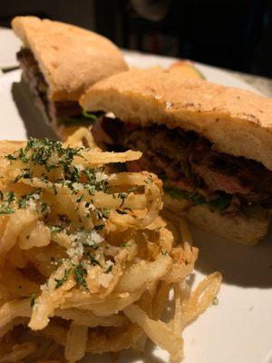 Grilled Italian Steak Sandwich