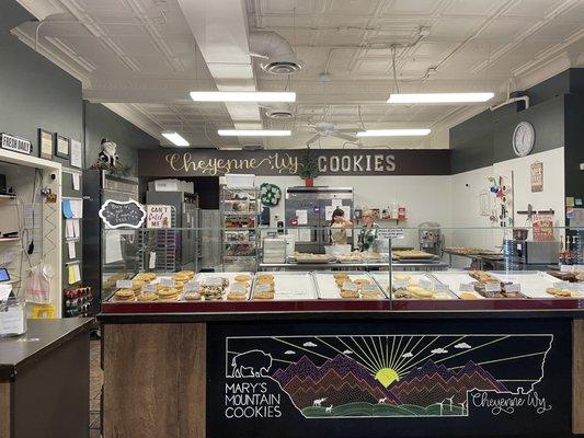 Mary's Mountain Cookie shop