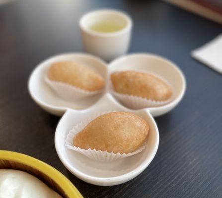 Deep fried pork dumpling- Yum!