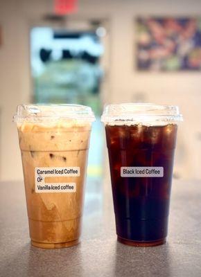 Come to try the best caramel Iced coffee or Vanilla Iced coffee.