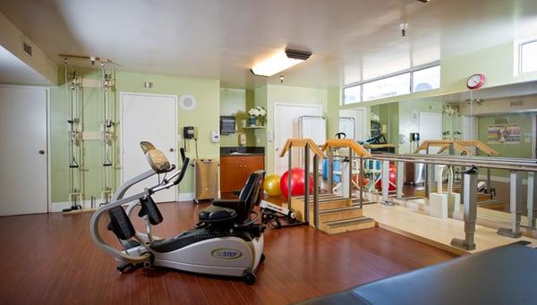 Our physical therapy room