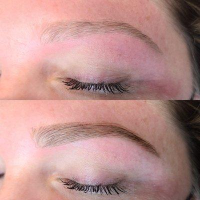 Eyebrows Waxing + Tinting