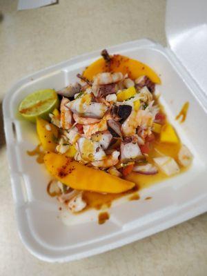 Ceviche de mango