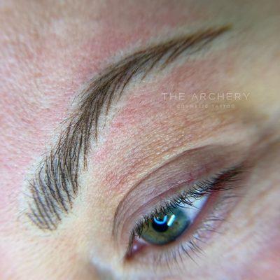 Nano brows done by Jonelle