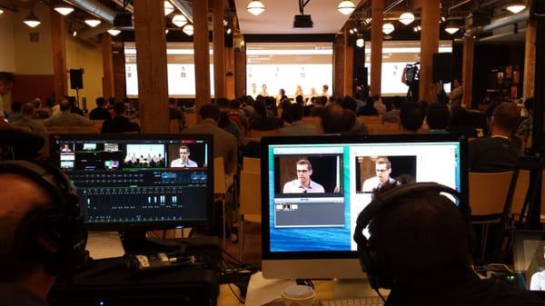 Filming & Live Webcast @ Adobe HQ's in SF.