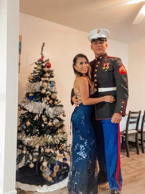 Marine Corp Ball Gown