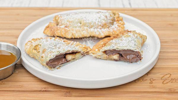 Nutella and Banana Empanada