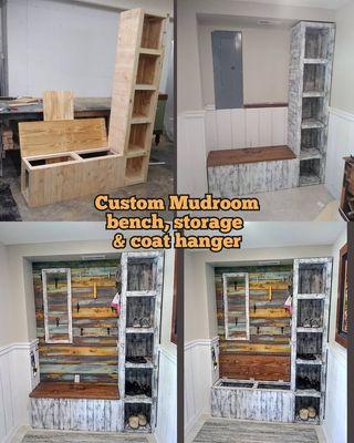 Custom reclaimed wood furniture