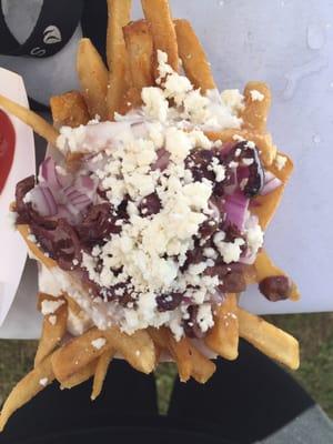 Greek fries (so tasty but a little salty)