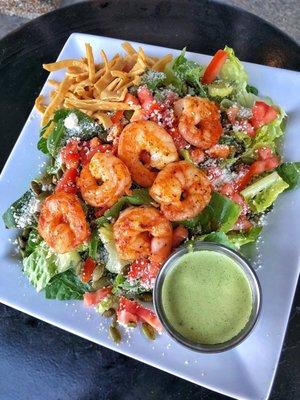 Their Shrimp Caesar Salad!!