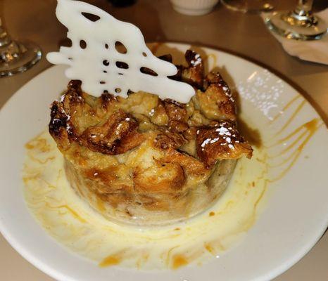 Specials menu- Bananas Bread Pudding