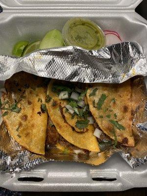 Birria tacos.