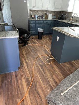 Flooring install