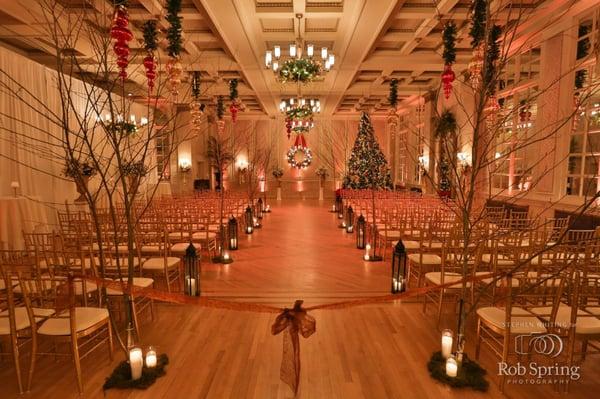 Ceremony during the Holiday Season - Franklin Plaza Ballroom/Main Ballroom